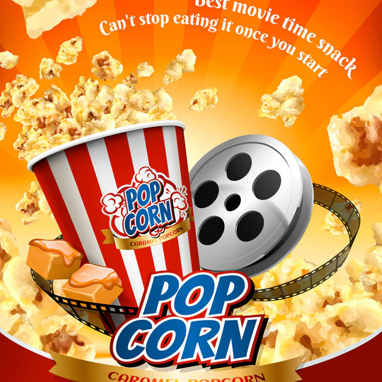 exploding popcorn machine