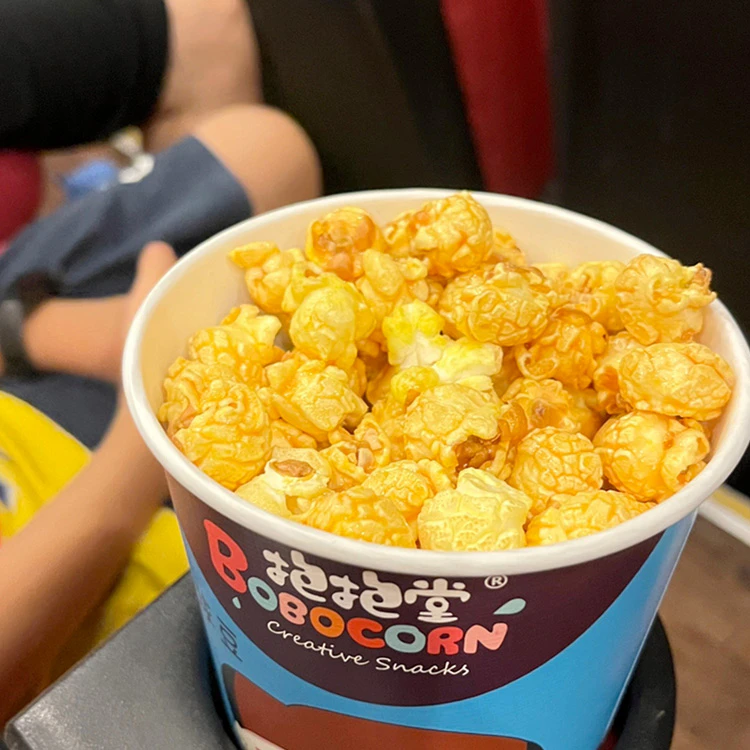 popcorn machine gebruiken