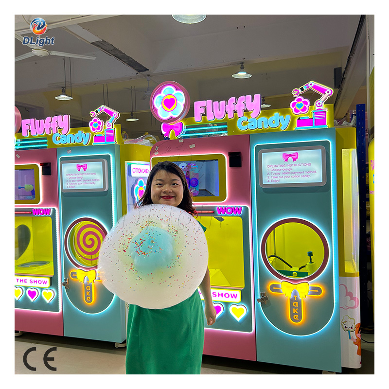 cotton candy vending machine fo