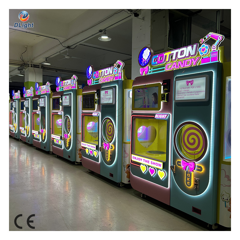 cot and candy machine