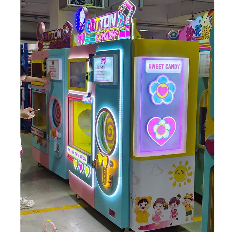 cotton cabdy machine