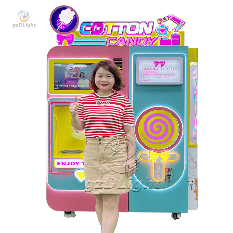 automatic machine cotton candy