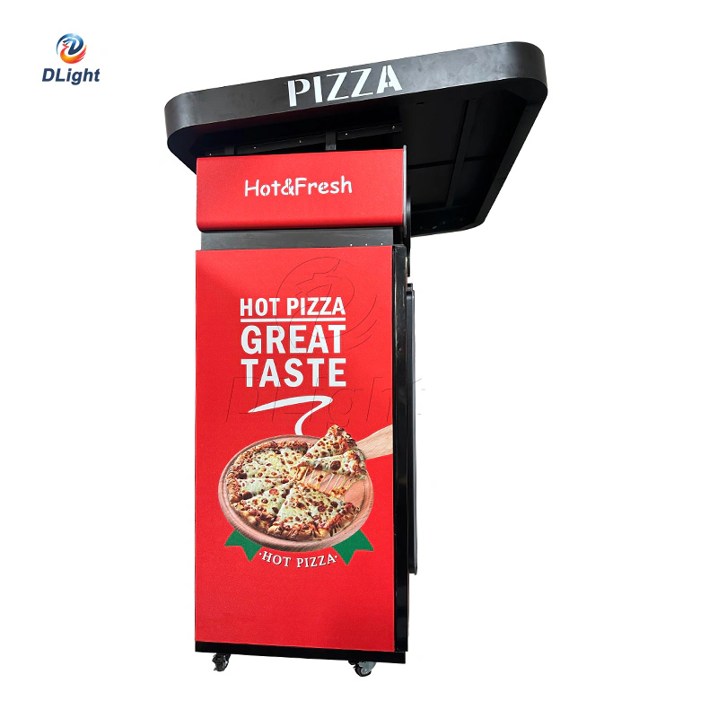 Fully automatic pizza vending machine ship to Norway