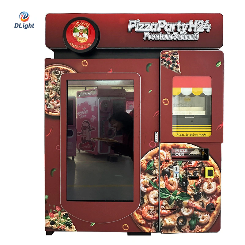 Fully automatic pizza vending machine ship to Norway