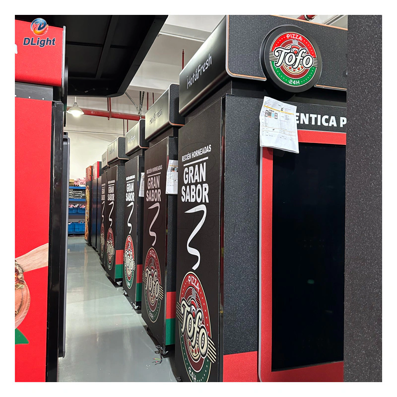 Fully automatic pizza vending machine ship to Poland