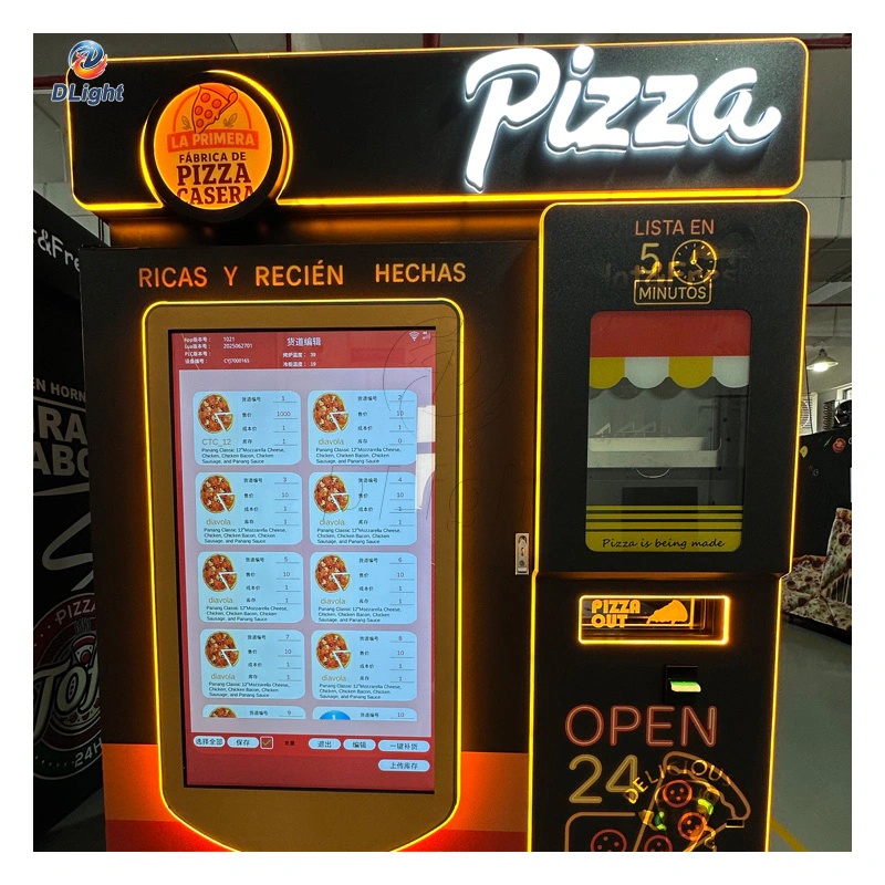 automatic pizza vending machine ship to Uruguay