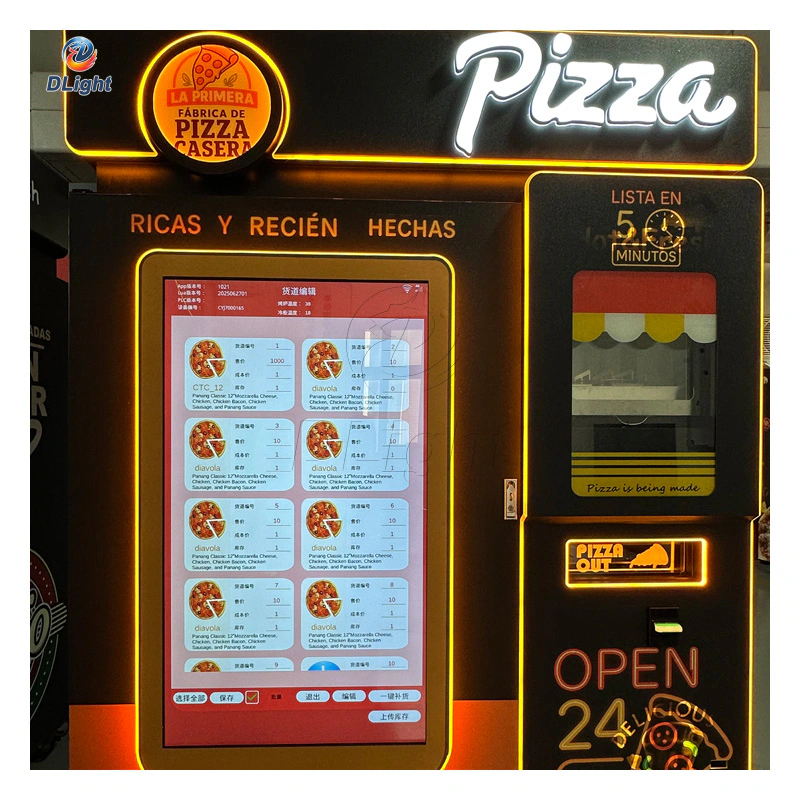 Intelligent pizza vending machine ship to Uruguay