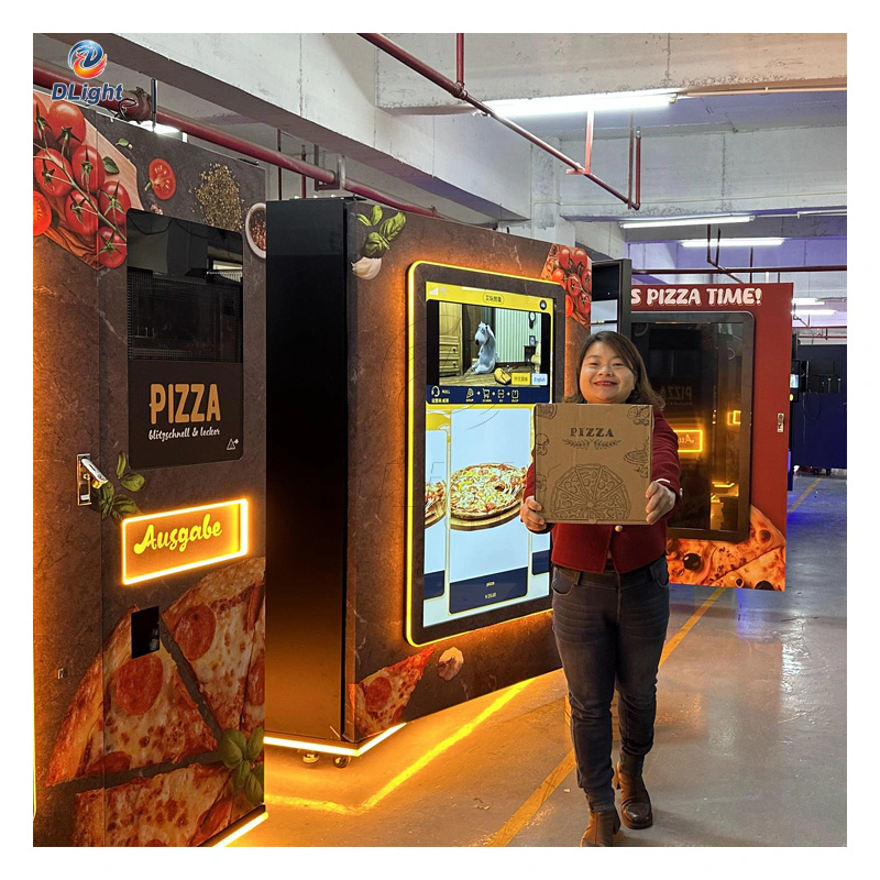 automatic pizza vending machine