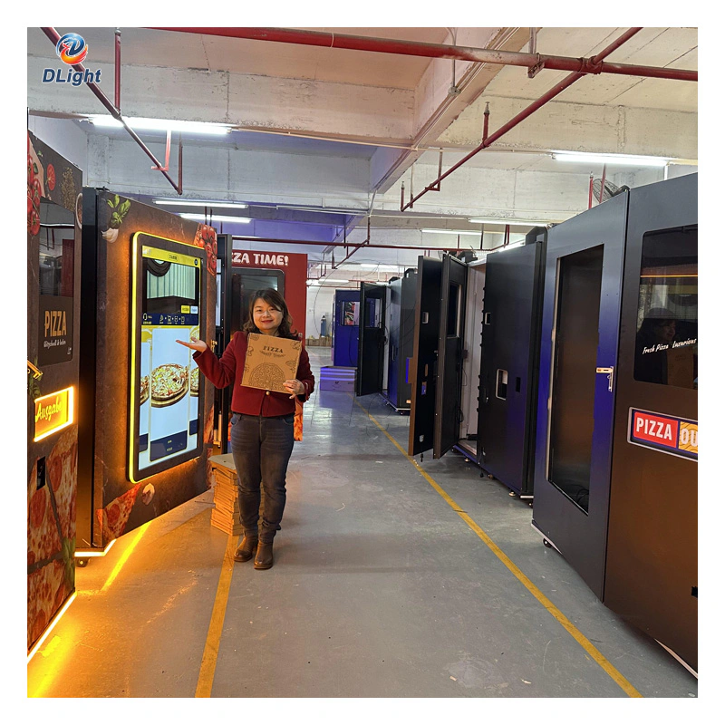 Intelligent pizza vending machine ship to Germany