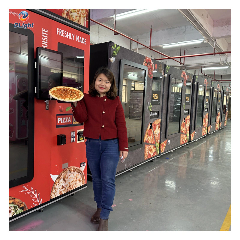 Fully automatic pizza vending machine ship to Norway