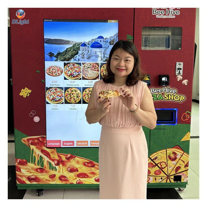 Fully automatic pizza vending machine ship to Monaco